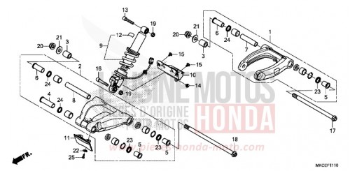 BRAS DE COUSSIN GL1800DAK de 2019